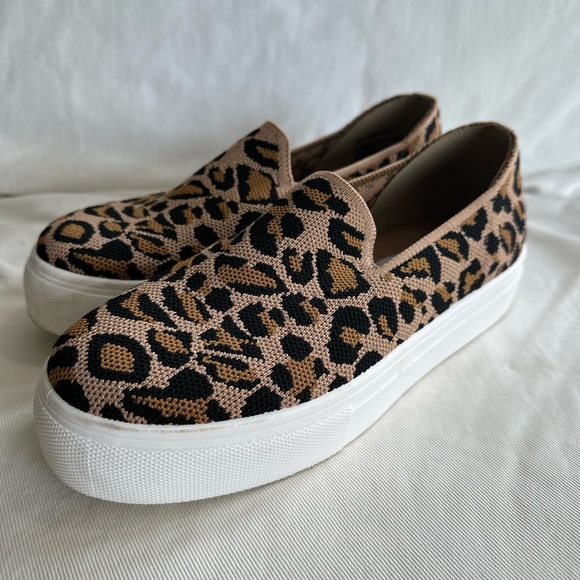 Steve Madden Leopard platform sneakers - Picture 1 of 4